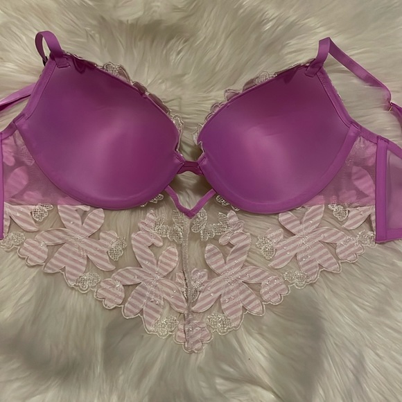 Victoria's Secret Luxe Lingerie Demi Mesh Bra - Picture 12 of 15